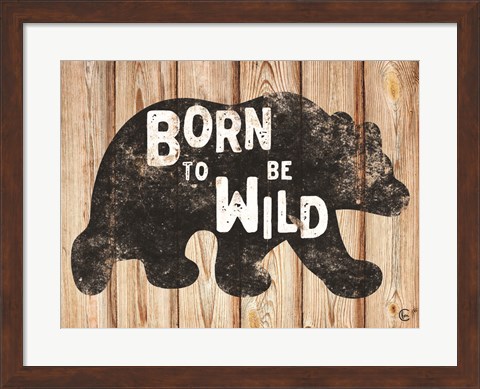 Framed Born to Be Wild Print