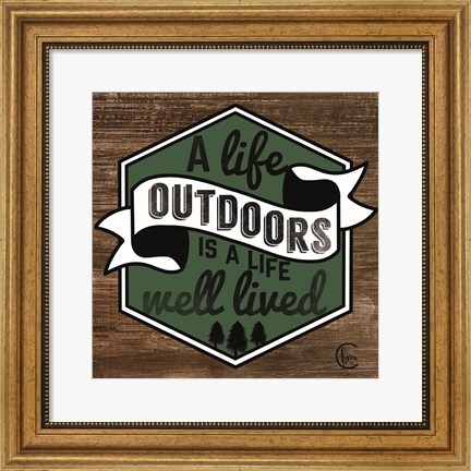 Framed Outdoor Life Print