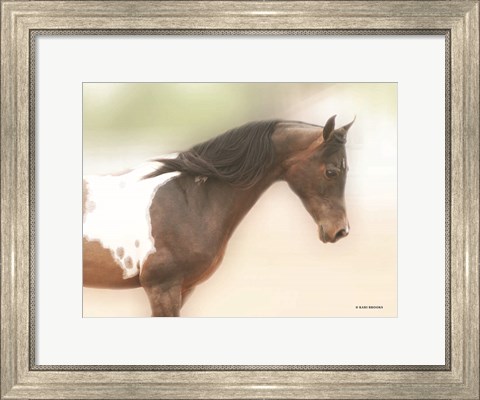 Framed Painted Beauty Print