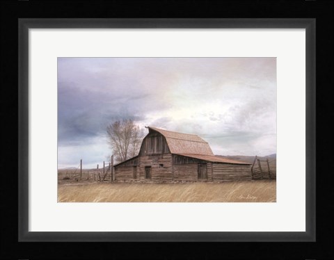 Framed Moulton Ranch Print