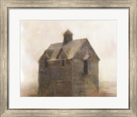 Framed Rustic Old House Print