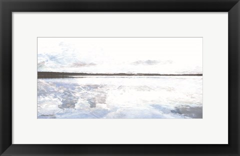 Framed Lake Landscape Print