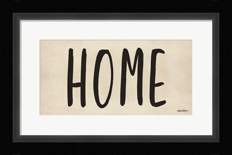 Framed Home Print