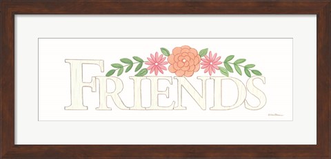 Framed Friends Print