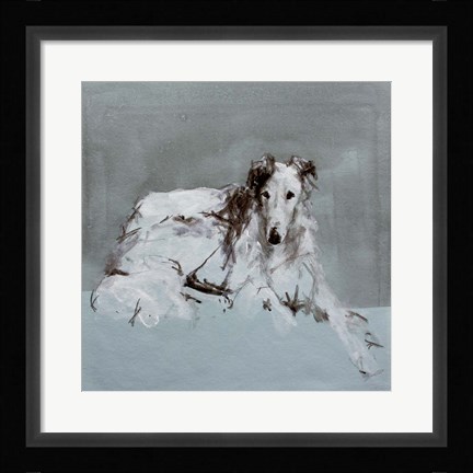Framed Pop Modern Dog II Print