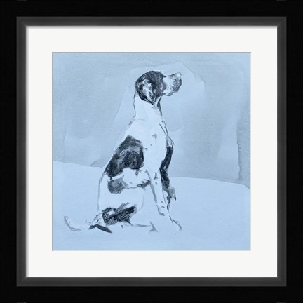 Framed Pop Modern Dog III Print