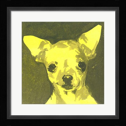 Framed Pop Modern Dog VII Print
