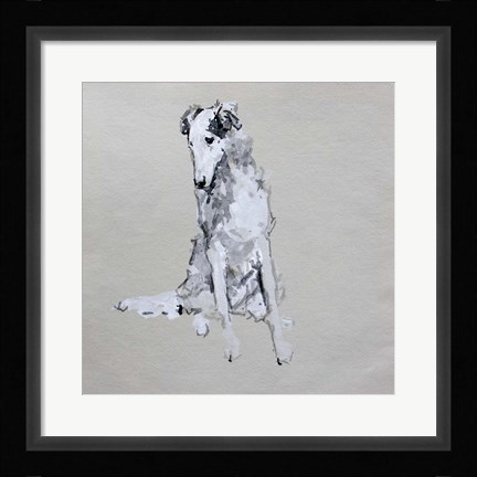 Framed Pop Modern Dog VIII Print