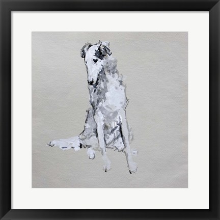 Framed Pop Modern Dog VIII Print