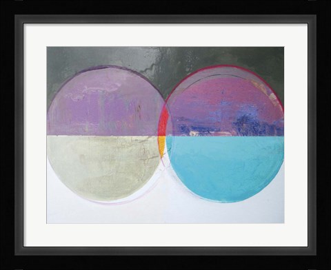 Framed Clear Intentions V Print