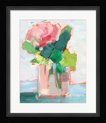 Framed Cut Flowers II Print