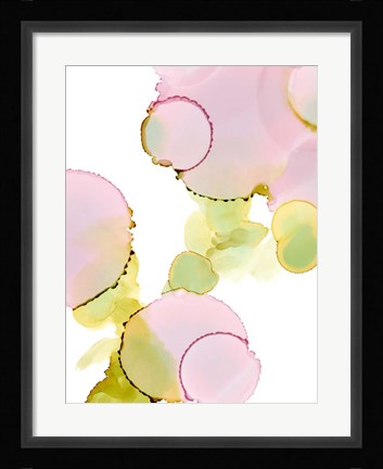 Framed Pink Pop I Print