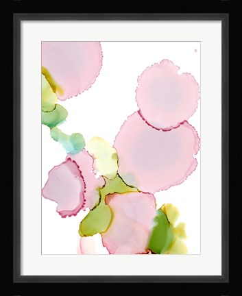 Framed Pink Pop II Print