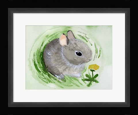 Framed Baby Spring Animals VI Print
