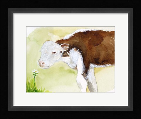 Framed Baby Spring Animals VII Print