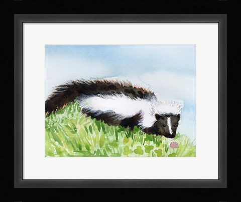 Framed Baby Spring Animals VIII Print