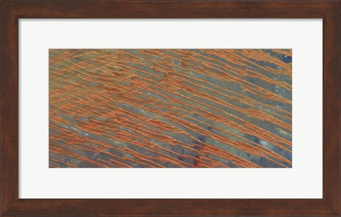 Framed Desert Patterns II Print