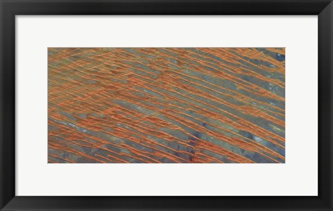 Framed Desert Patterns II Print