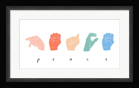 Framed Love Languages IV Print