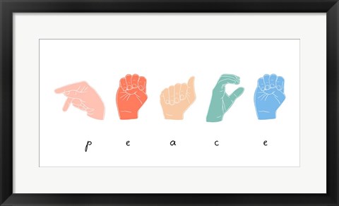 Framed Love Languages IV Print