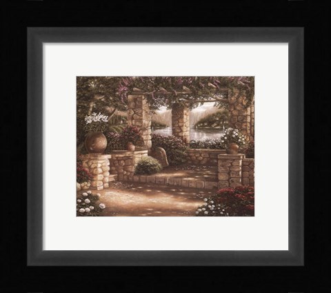 Framed Villa Venuto Print