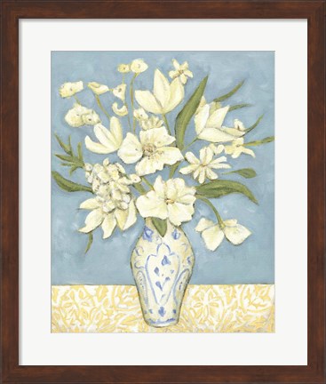 Framed Springtime Bouquet I Print