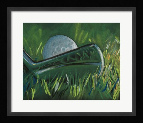 Framed Tee Time I Print