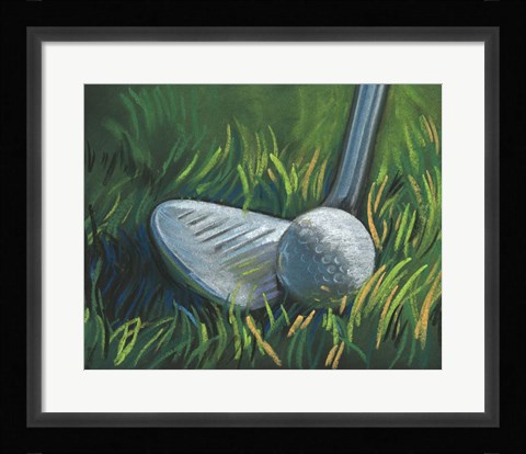 Framed Tee Time II Print