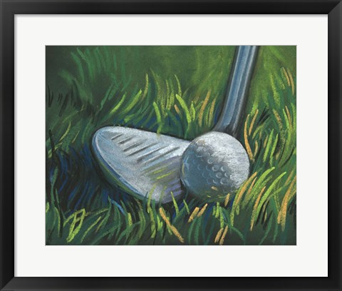 Framed Tee Time II Print
