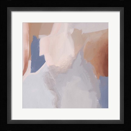 Framed Clay Blush I Print