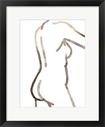 Framed Her Lines III Print