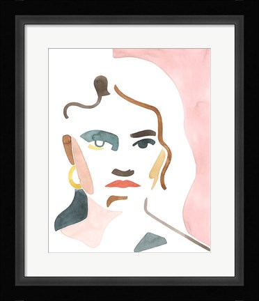 Framed She Shadow I Print