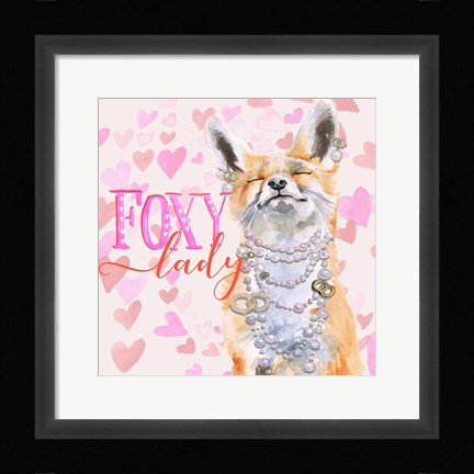 Framed Cute Couture I Print