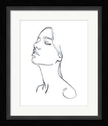 Framed Exhale I Print