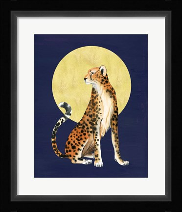 Framed Queen of the Jungle I Print