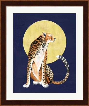 Framed Queen of the Jungle II Print