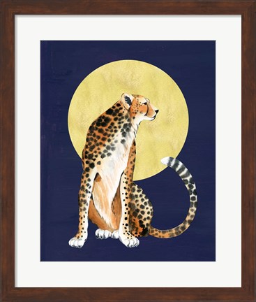 Framed Queen of the Jungle II Print