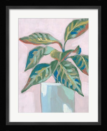 Framed Quirky Plant II Print