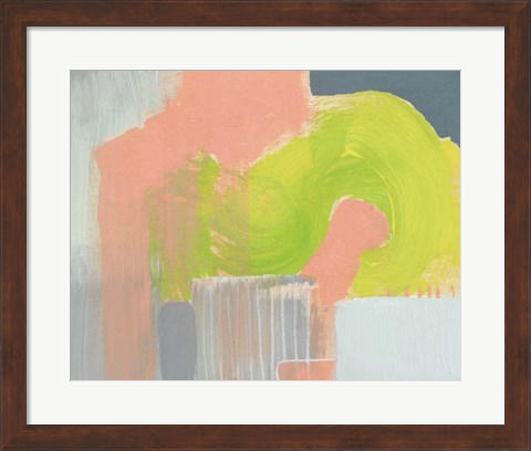 Framed Lime Squeeze II Print