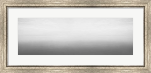 Framed Black &amp; White Water Panel V Print