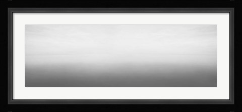 Framed Black &amp; White Water Panel V Print