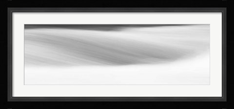 Framed Black &amp; White Water Panel IX Print