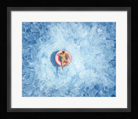 Framed Floating I Print