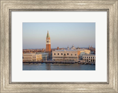 Framed Early Light, Venice I Print