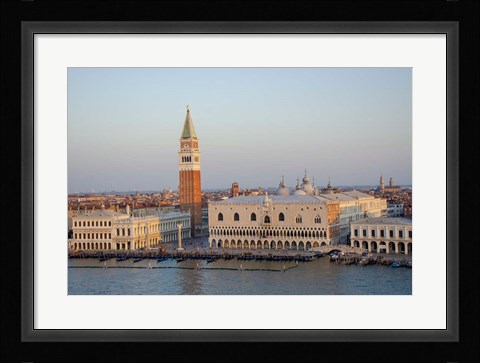 Framed Early Light, Venice I Print