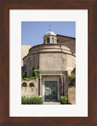 Framed Rome Landscape III Print