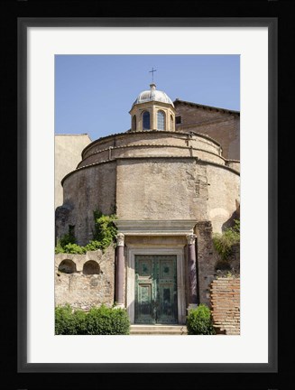 Framed Rome Landscape III Print