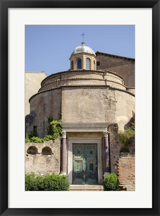 Framed Rome Landscape III Print