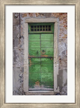 Framed Windows &amp; Doors of Venice VII Print