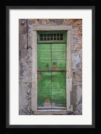 Framed Windows &amp; Doors of Venice VII Print